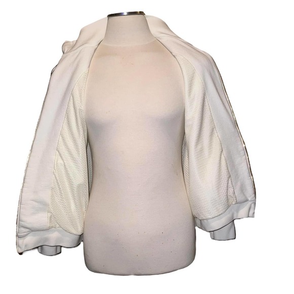 Gucci Jersey Zip-Up Sweatshirt Jacket With Green Red Web Stripe Large - Picture 8 of 16